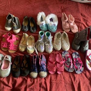 Size 9t shoe lot!